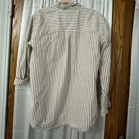 striped button up shirt - Picture 4 of 5